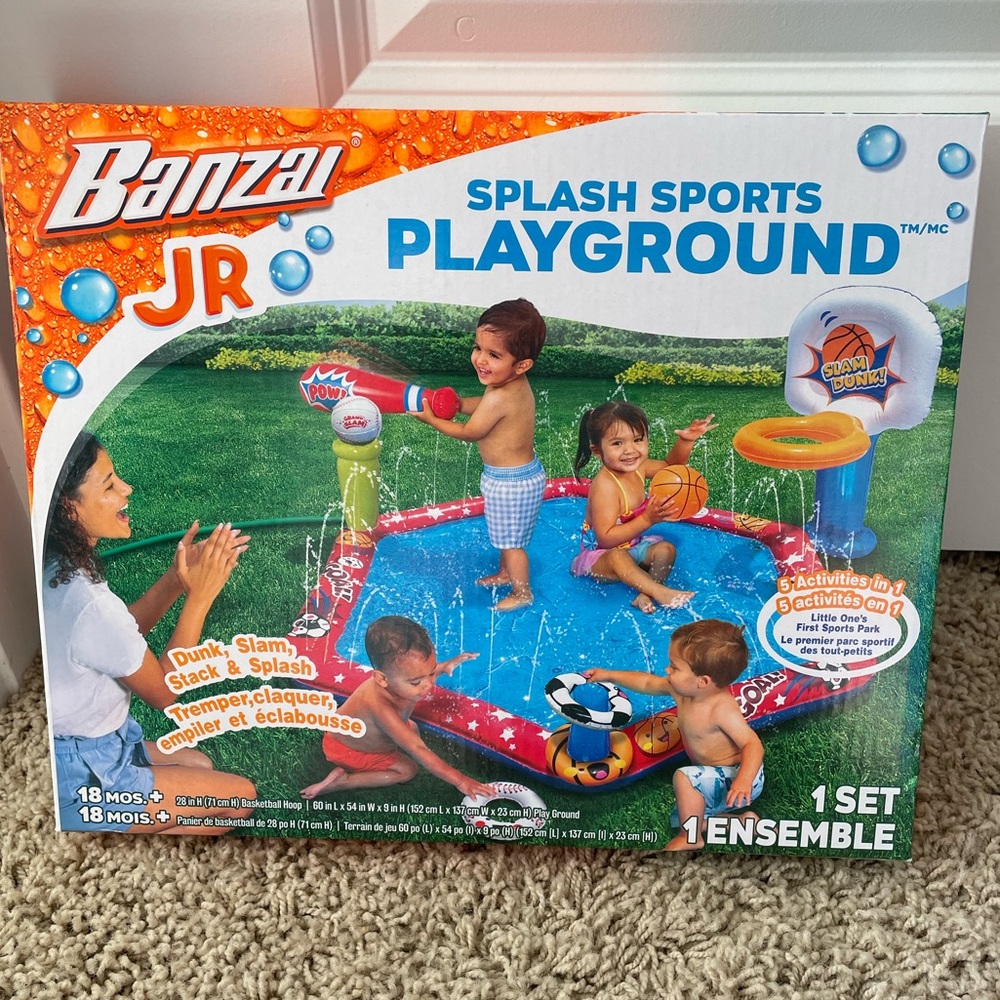 Splash Sports Playground- NEW in box